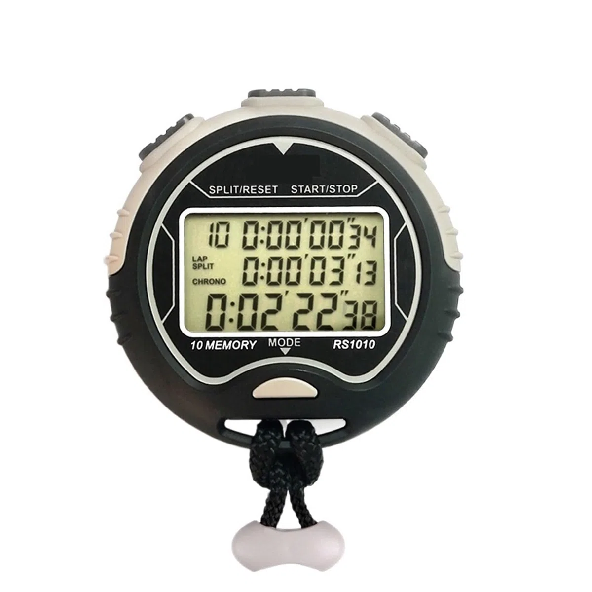 Stoper, Elektroniczny krokomierz Race Running Beauty Wodoodporny pływacki timer Rs 1010 Stoper | RS1030 30group memory 1/100 sec