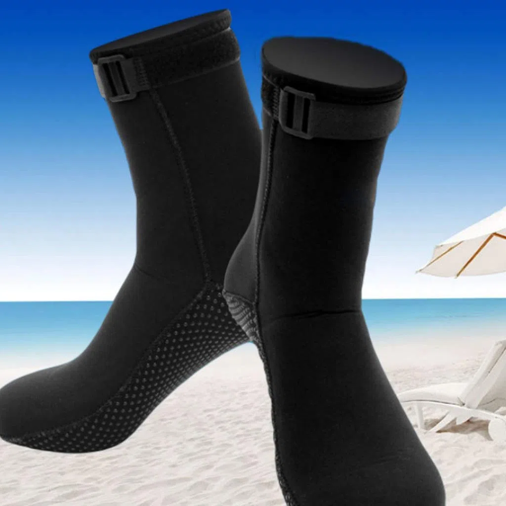 3 mm neoprenowe skarpety do nurkowania z akwalungiem surfingu sporty wodne buty do nurkowania z rurką M czarne