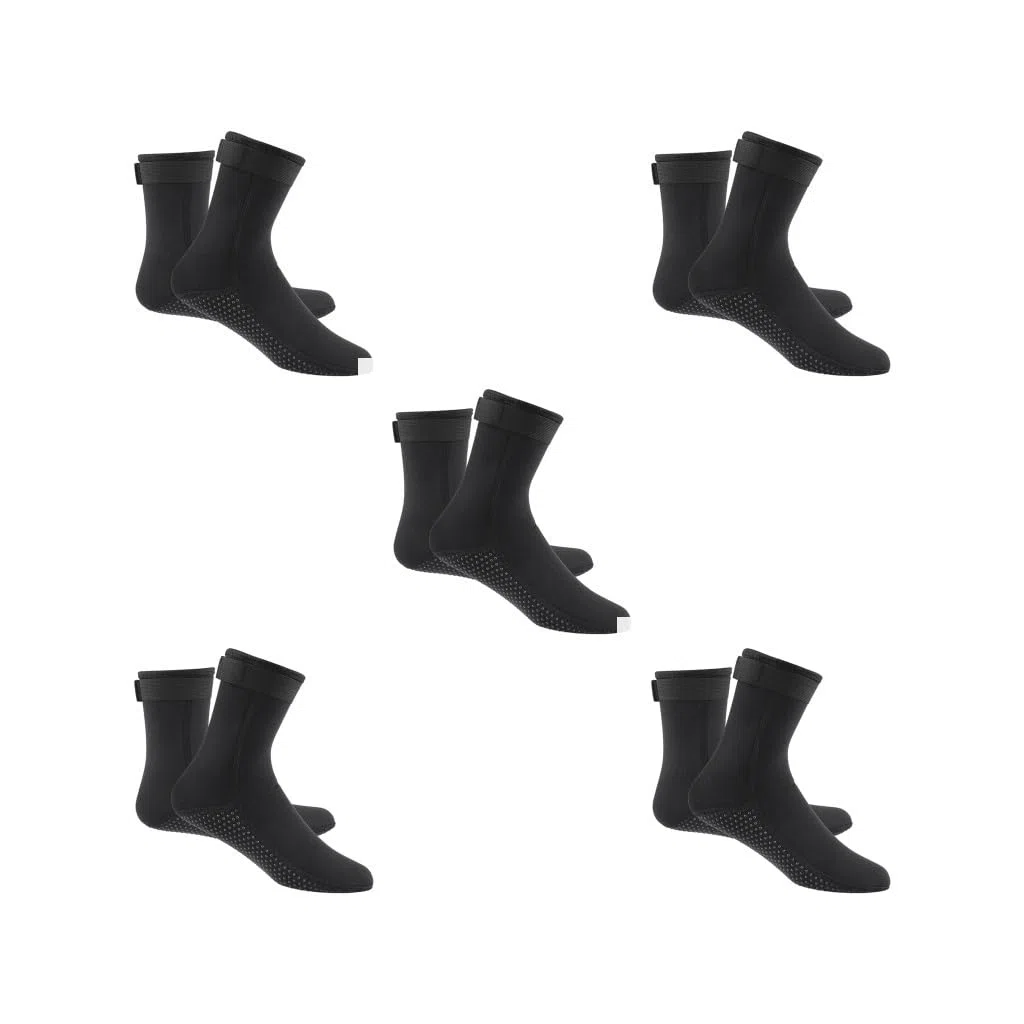 Neoprenowe buty do nurkowania 3 mm skarpety do surfingu i snorkelingu różowe czerwone XS